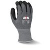 Radians Radians¬Æ Axis‚Ñ¢ Cut Resistant Polyurethane Palm Gloves, Gray/ Black, L, 1 Pair RWG560L